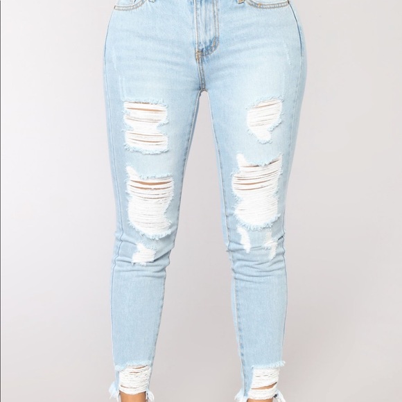 Fashion Nova Pants - Fashion Nova Mom Ankle Jeans